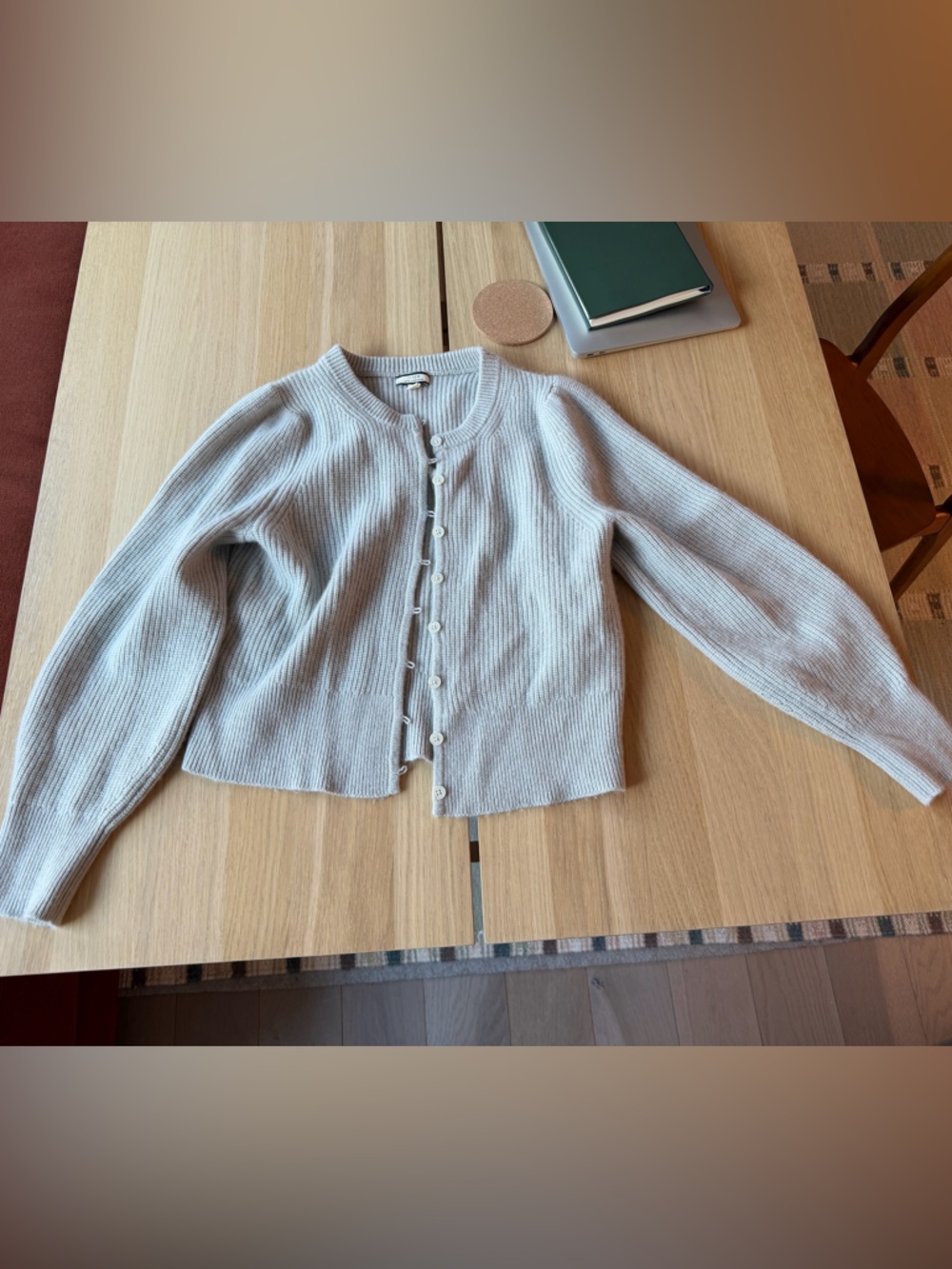 JCrew cashmere cardigan. M